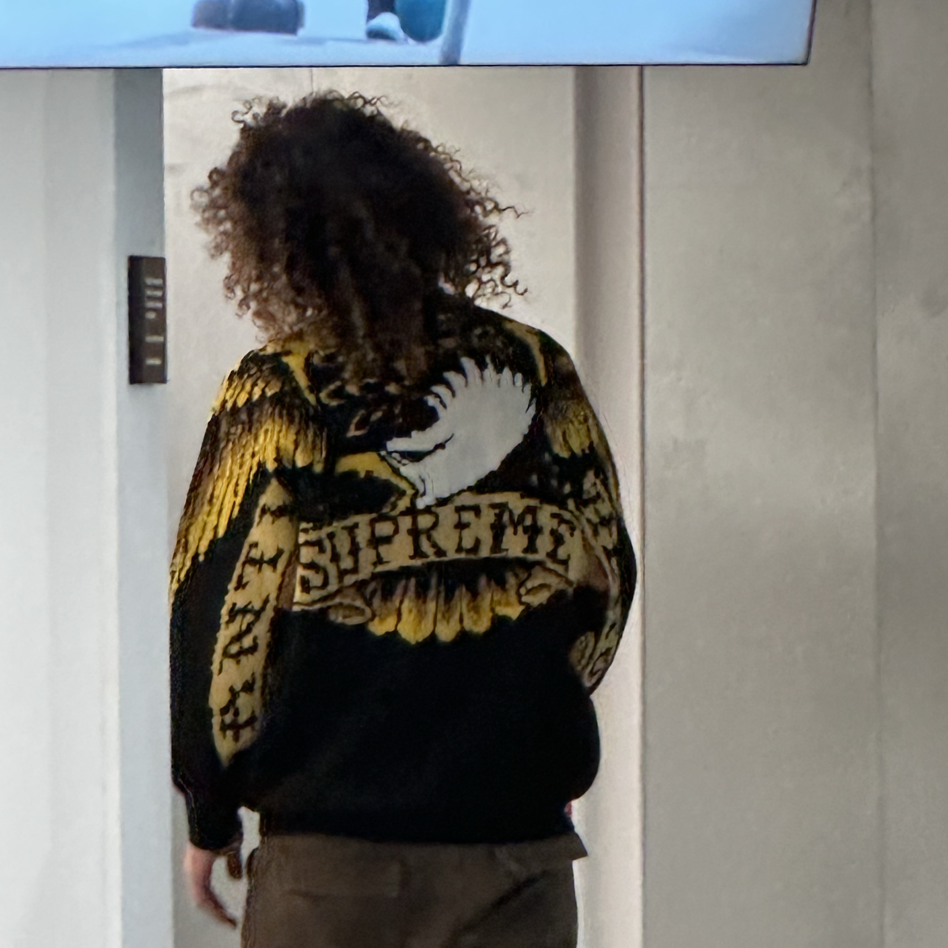 Supreme Antihero Sweater Black - 25FW 착용 스타일