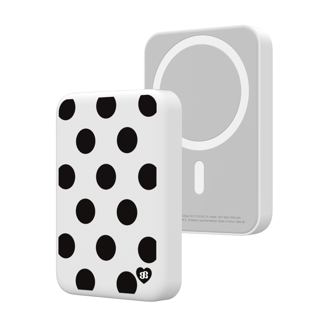 어프어프 블랙팝 맥세이프 보조배터리 5000mAh(earpearp Black Pop MagSafe Power Bank 5000mAh) - 1