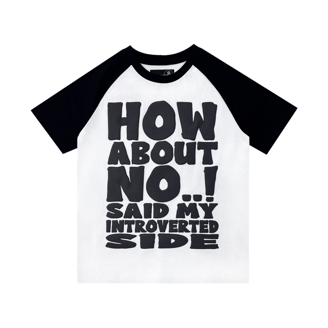 제노리포트 하밧노 티 블랙/화이트(XENOREPORT How About No Tee Black/White)