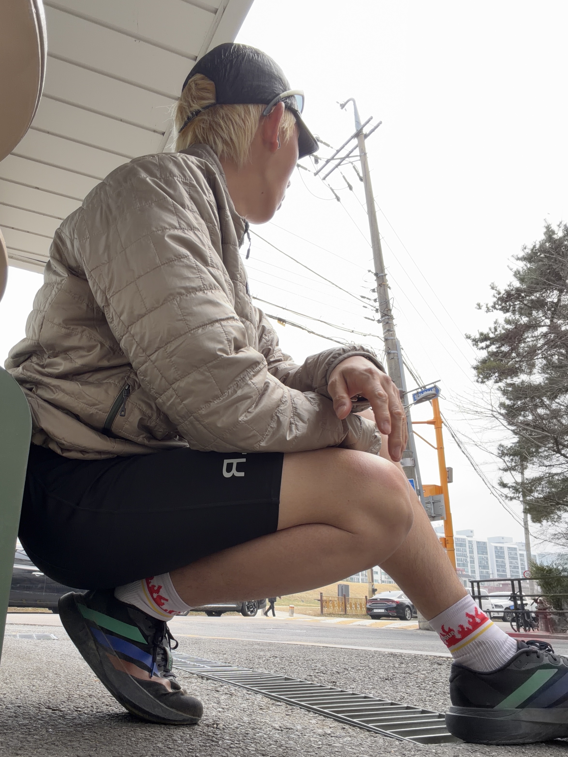 Adidas x Pharrell Williams Humanrace Adizero Adios EVO SL Core Black Semi Court Green, [KREAM 단독] runwhither Sub3 FIRE 착용 스타일
