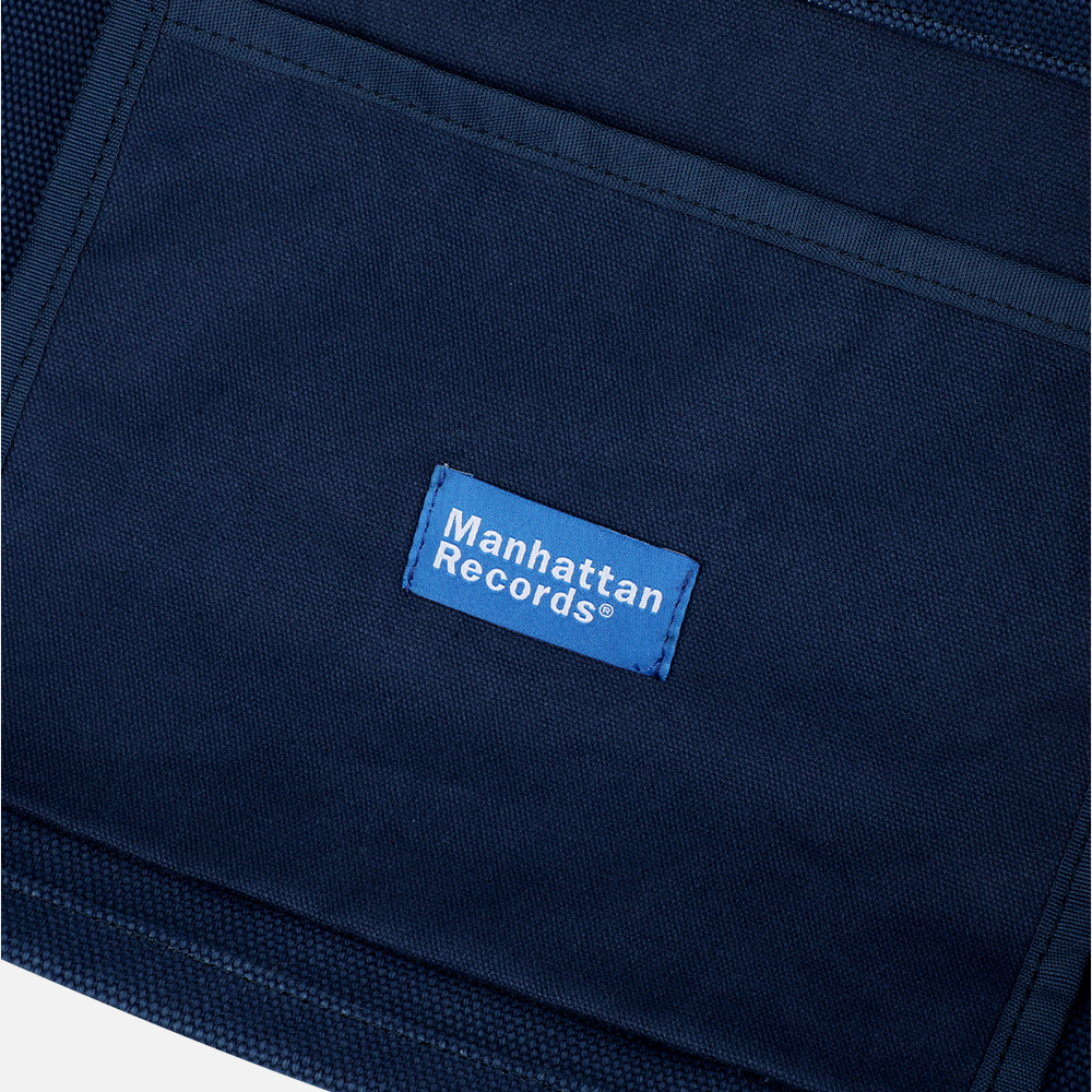 맨하탄 레코즈 캔버스 바이닐 토트 백 - 네이비(Manhattan Records Canvas Vinyl Tote Bag - Navy) - 5