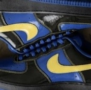 Nike x Syna Air Force 1 Low Black Optic Yellow 착용 스타일