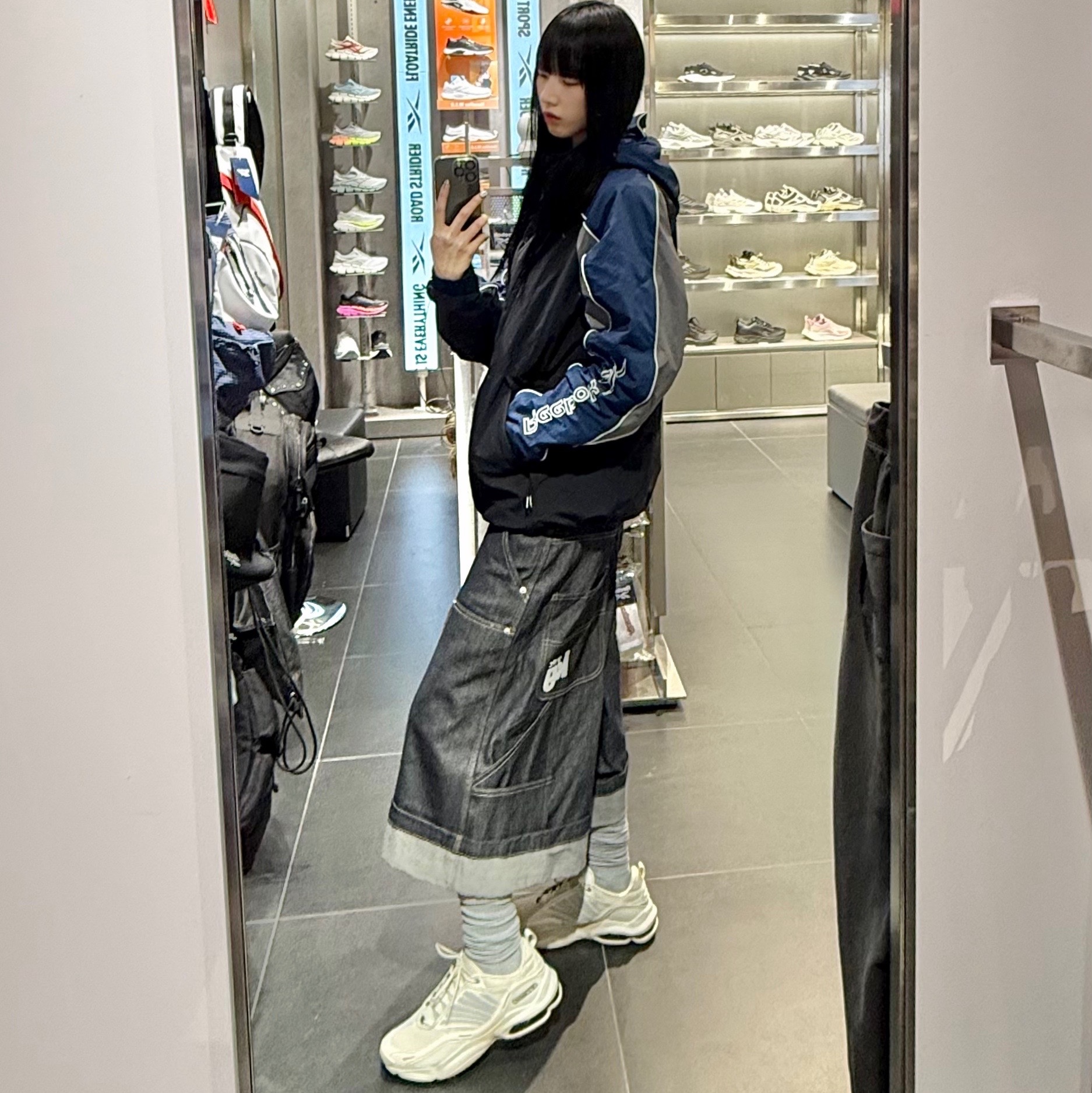 Reebok DMX Series 3000 Sport Citrus, Umbro Featherflex Light Weight Stand-Neck Down Jacket White Grey 착용 스타일 - 2