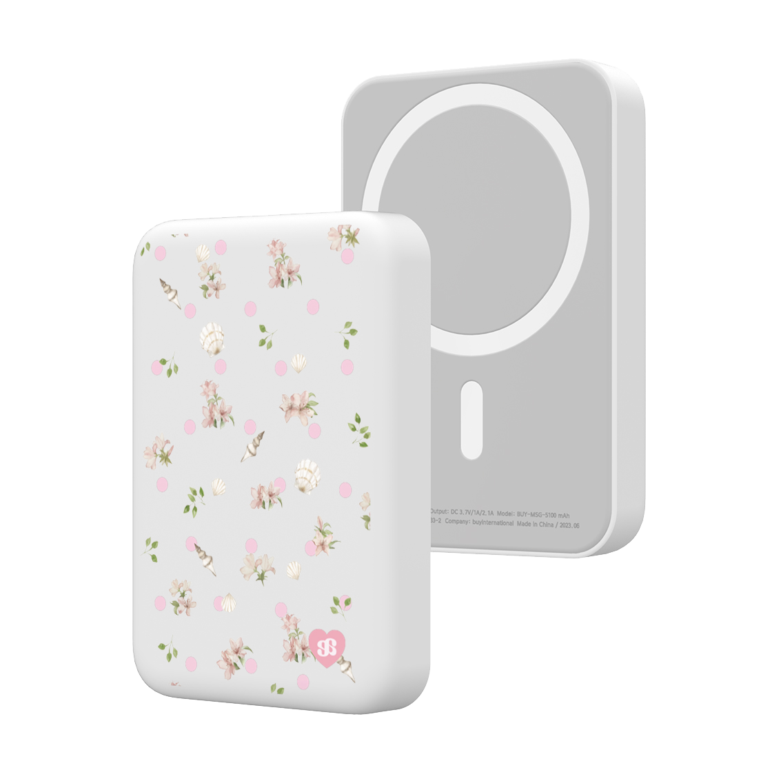 어프어프 버블 블라썸 맥세이프 보조배터리 5000mAh(earpearp Bubble Blossom MagSafe Power Bank 5000mAh) - 1