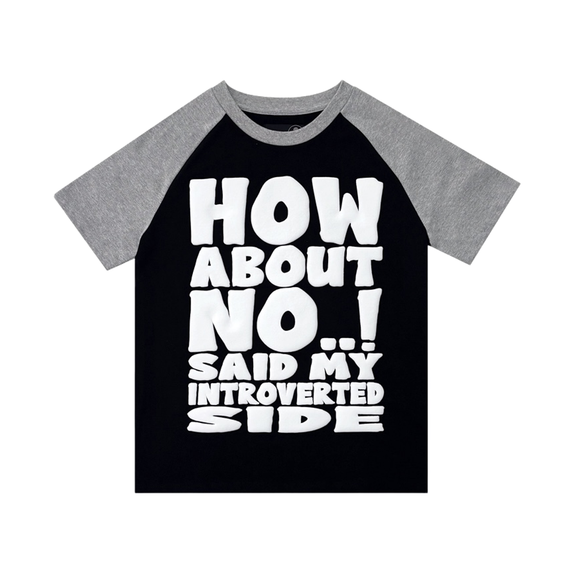 제노리포트 하밧노 티 그레이/블랙(XENOREPORT How About No Tee Grey/Black)
