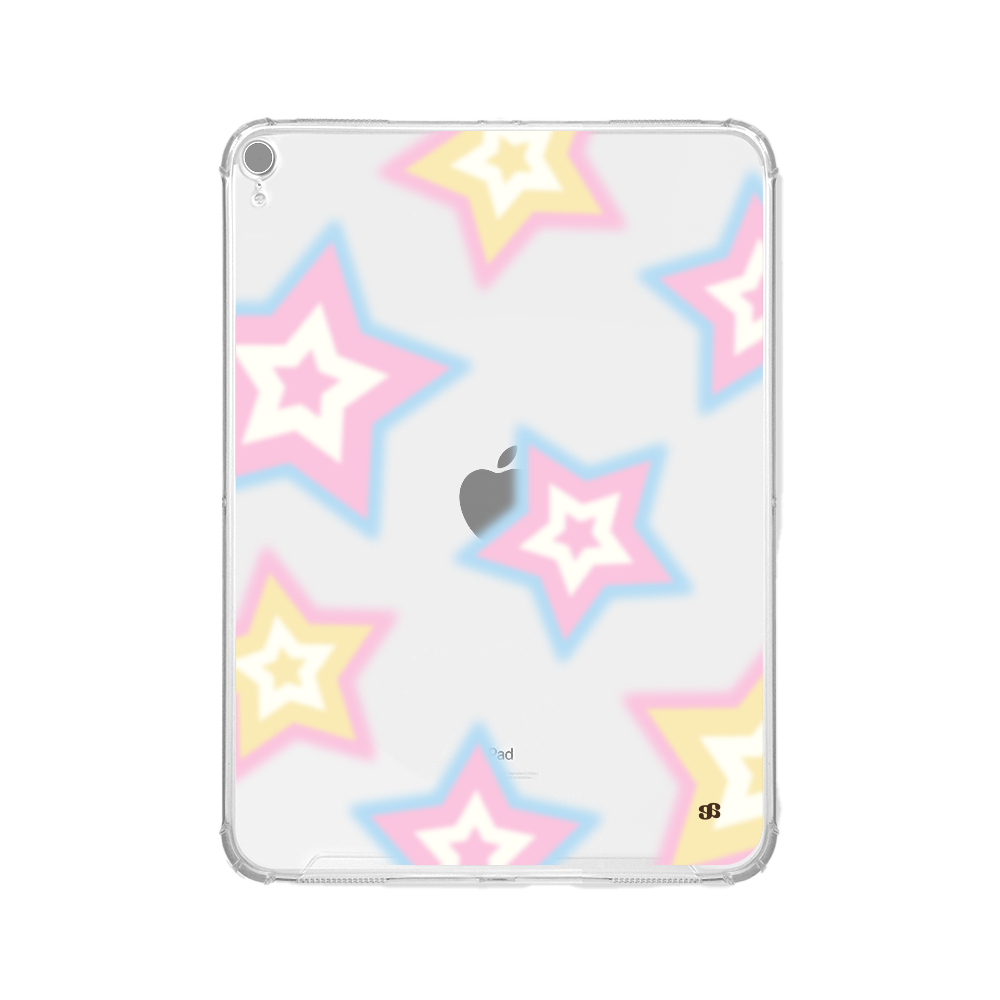 어프어프 블러리 스타 아이패드 젤하드 케이스 클리어(earpearp Blurry Star iPad Clear Gel Hard Case) - 1