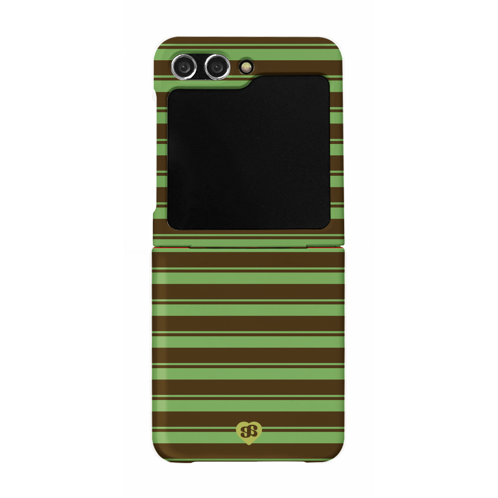 어프어프 피스타치오 스트라이프 하드 케이스(earpearp Pistachio Stripe Hard Case) - 2