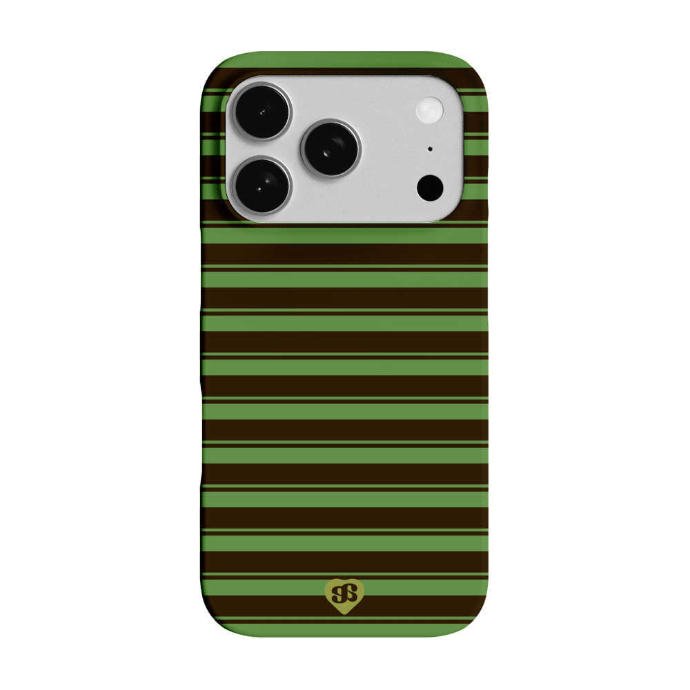 어프어프 피스타치오 스트라이프 하드 케이스(earpearp Pistachio Stripe Hard Case) - 1