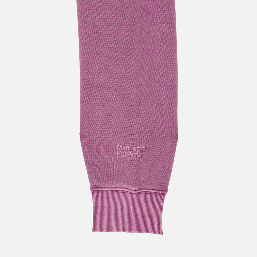 맨하탄 레코즈 로고 피그먼트 크루넥 - 퍼플(Manhattan Records Logo PM Crew Neck - Purple) - 4