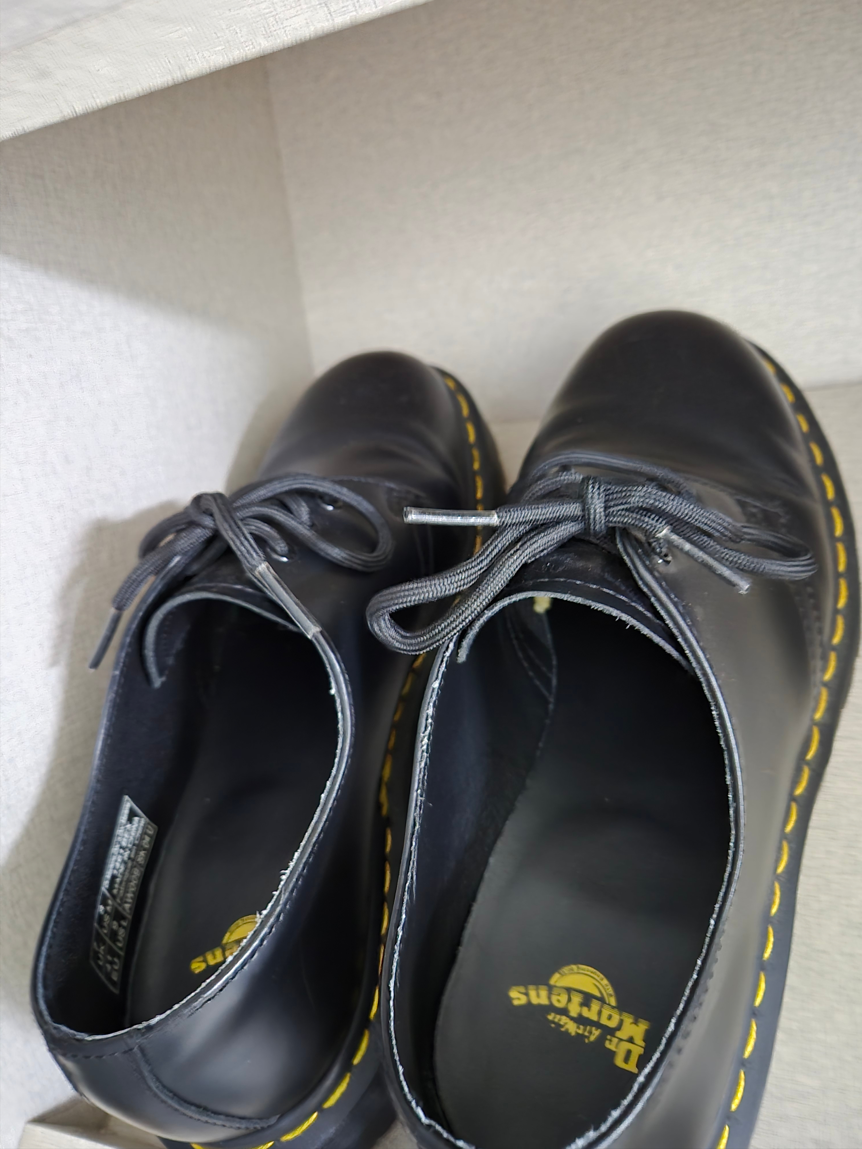 Dr. Martens 1461 Bex Black 착용 스타일