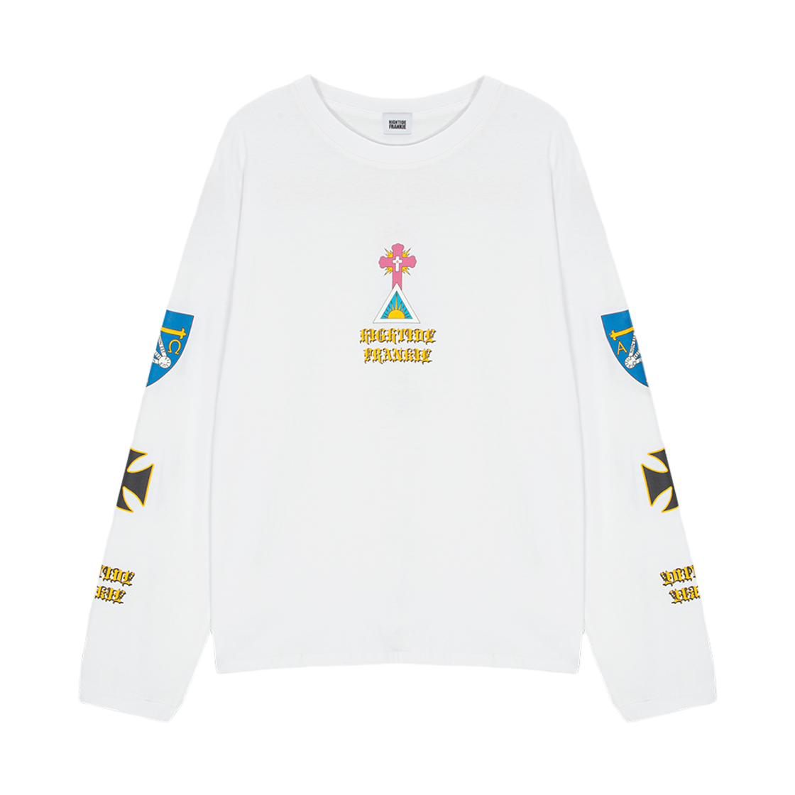 HF26ALT016WT HIGHTIDE FRANKIE Golden Dawn Long Sleeve White