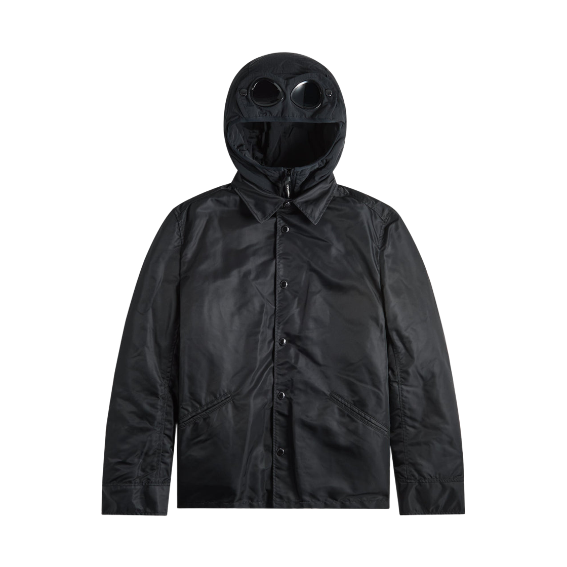 준야 와타나베 x C.P. 컴퍼니 나일론 고글 자켓 블랙(Junya Watanabe x C.P. Company Nylon Twill Goggle Jacket Black)