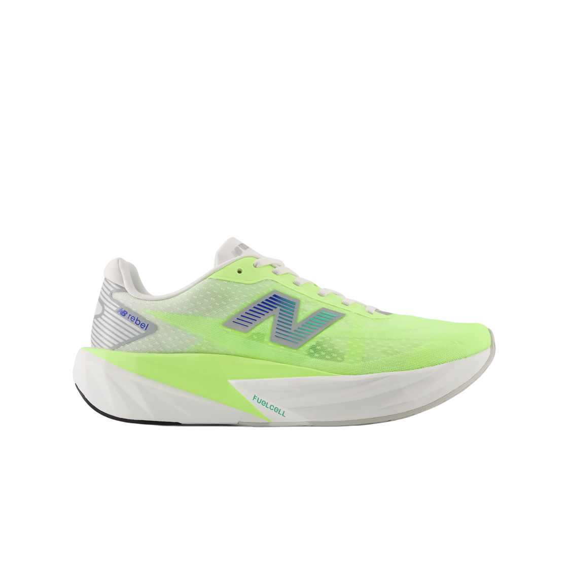 MFCX6KQ New Balance FuelCell Rebel v5 Afterglow Deep End - 2E Wide