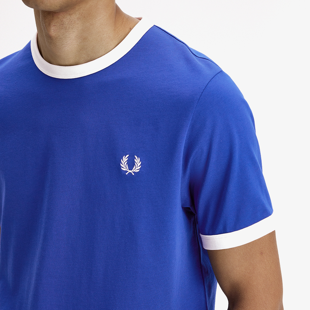 프레드페리 링어 티셔츠 소호이클립스 스노우화이트(Fred Perry Ringer T-Shirt Soho Eclipse Snow White) - 4