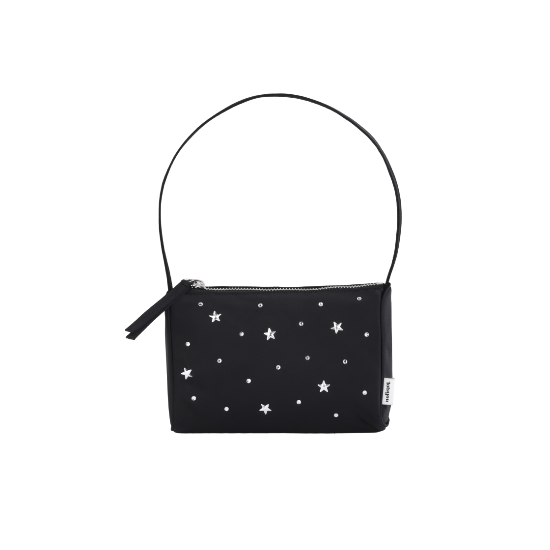 라츠유 트윙클 젤리 파우치 백 블랙(LOTS YOU Twinkle Jelly Pouch Bag Black) - 1