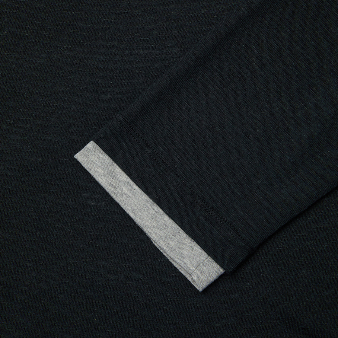 엠엠아이씨 오버레이 롱슬리브 블랙(MMIC Overlay Longsleeve Black) - 4