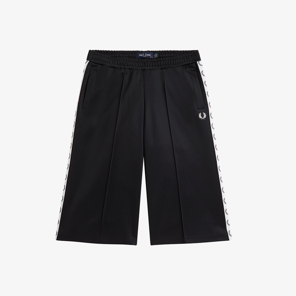프레드페리 우먼즈 테잎 트랙쇼츠 블랙(Fred Perry Taped Track Shorts Black) - 5