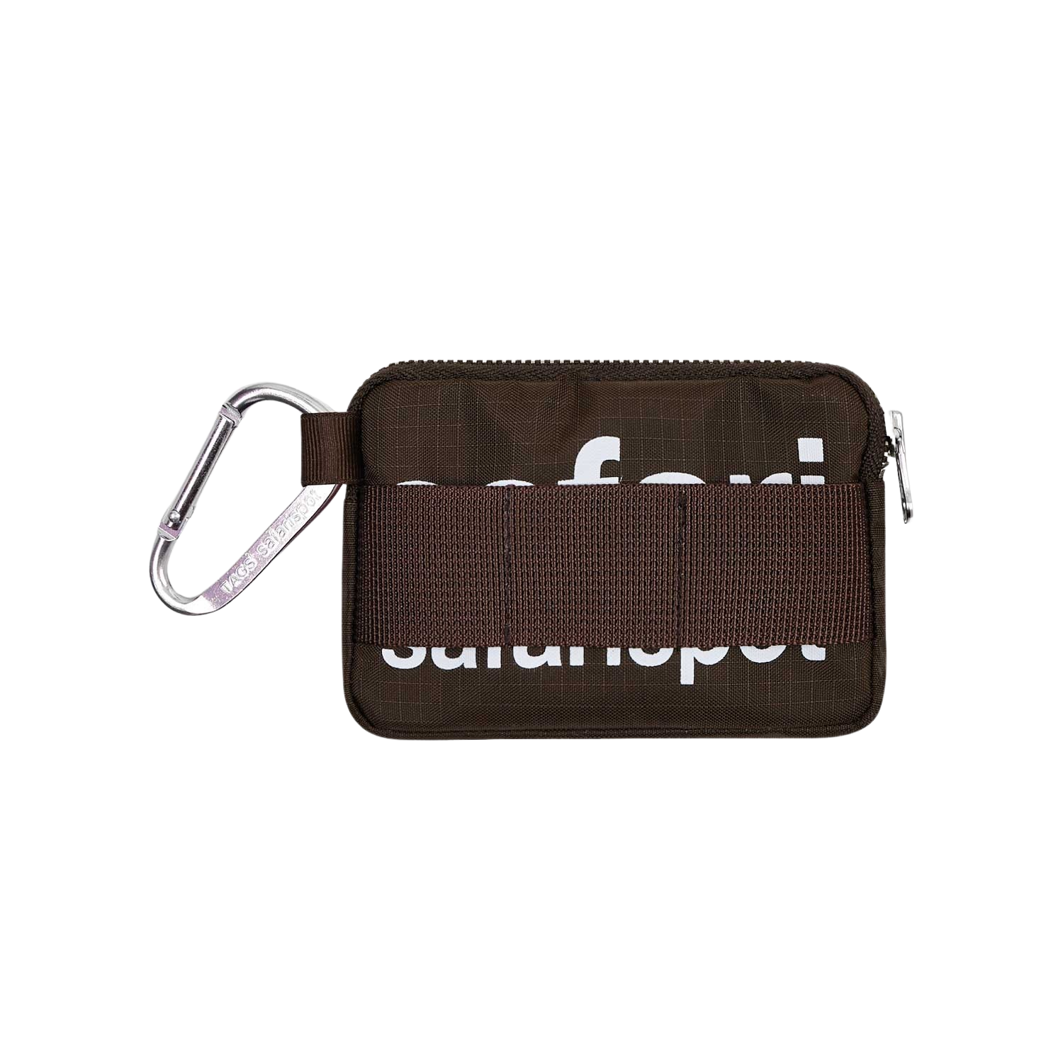 [KREAM 단독] 사파리스팟 베이직 사파리 키링 카드 월렛 브라운([KREAM 단독] Safarispot Basic Safari Keyring Card Wallet Brown)