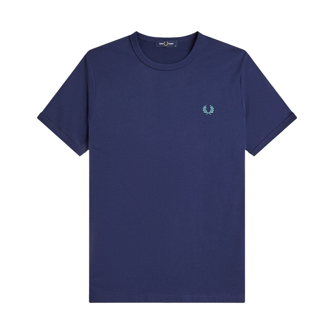 AFPM2613519-31B Fred Perry Ringer T-Shirt Tennis Blue