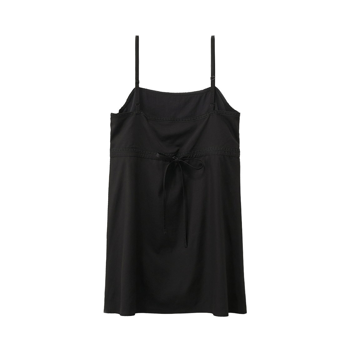 세터 우먼 테이핑 플레어 원피스 블랙(SATUR W Taping Flare Onepiece Black) - 2
