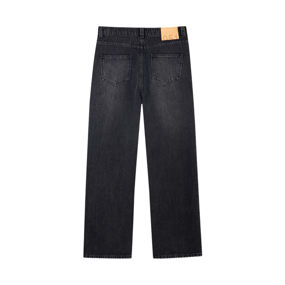 플랙 쿠로키 플레어드 데님 블랙 워시드(Plac Kuroki Flared Denim Black Washed) - 2