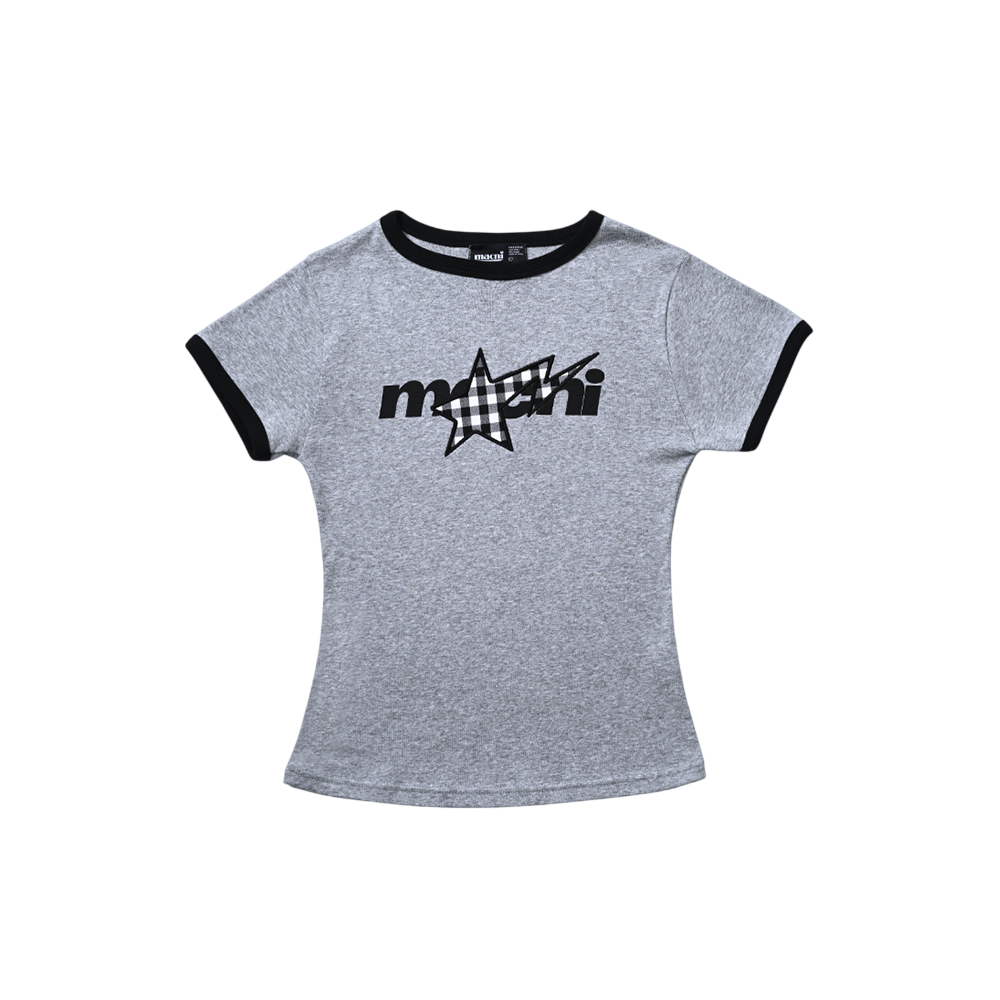 마크니 슈팅 스타 슬림 핏 티셔츠 멜란지(MACNI Shooting Star Slim Fit T-Shirt Melange)