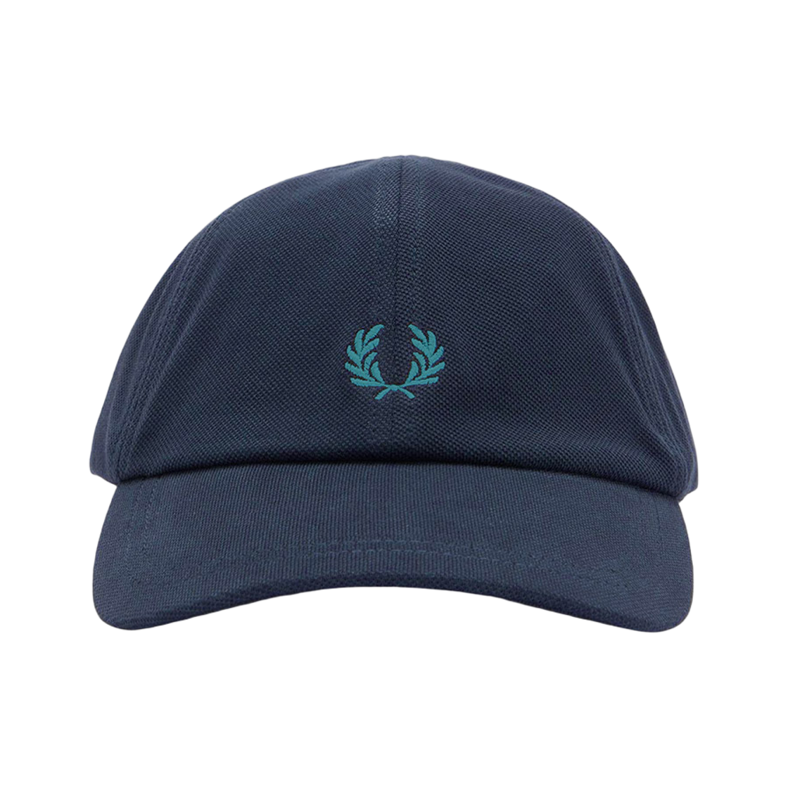 CFPU2612295-58B Fred Perry Pique Classic Cap Tennis Blue Deep Mint