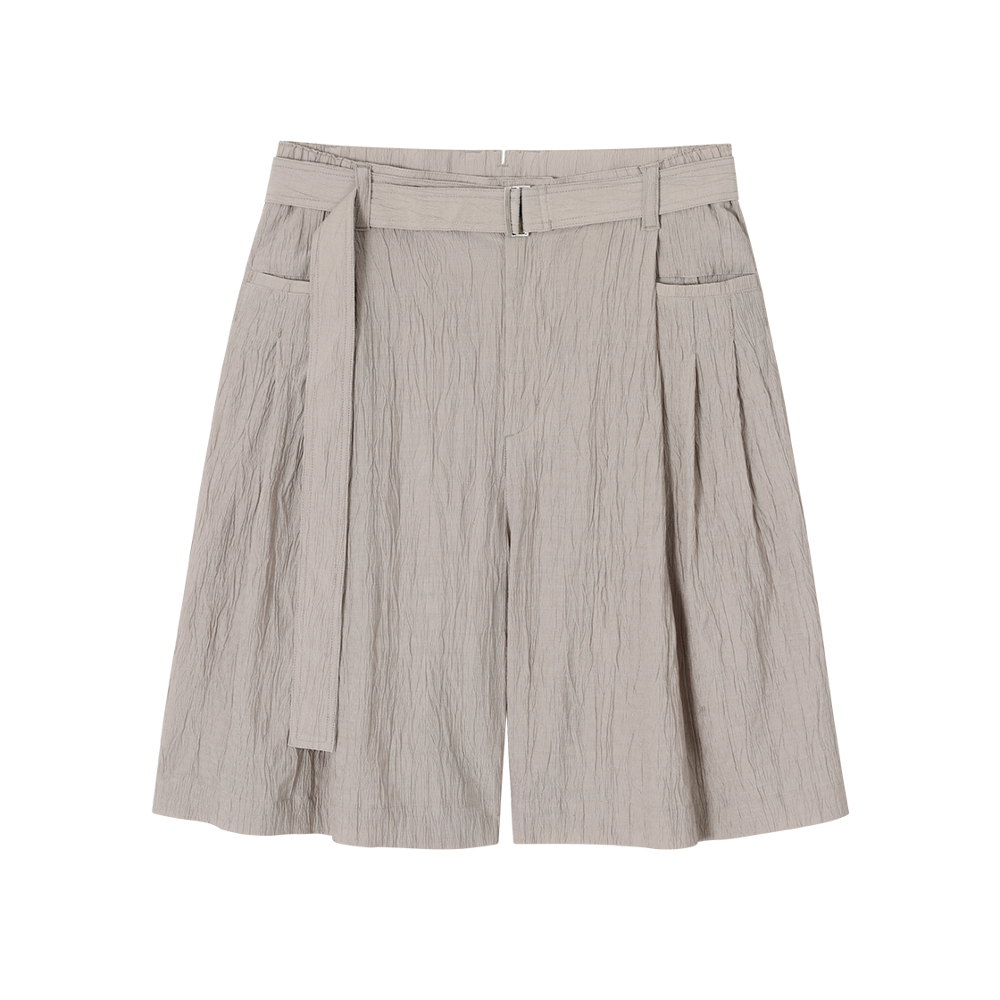 SI3PT718BE SONGZIO COLLECTION Edgefold Volume Shorts Beige