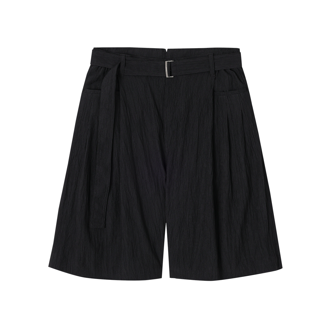 SI3PT717BK SONGZIO COLLECTION Edgefold Volume Shorts Black