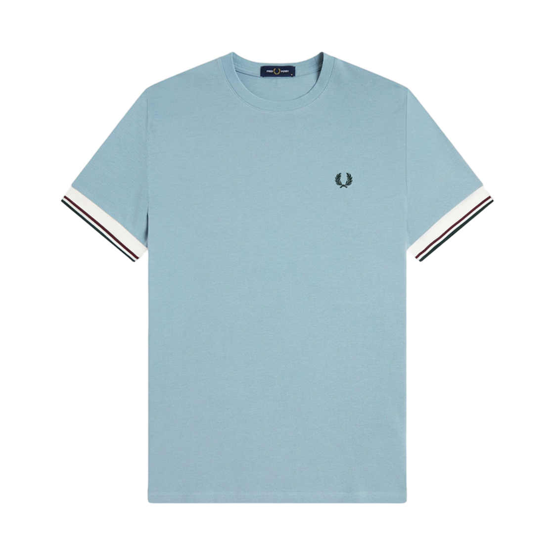 AFPM2612396-Z20 Fred Perry Twin Tipped Cuff T-Shirt Stockport Blue