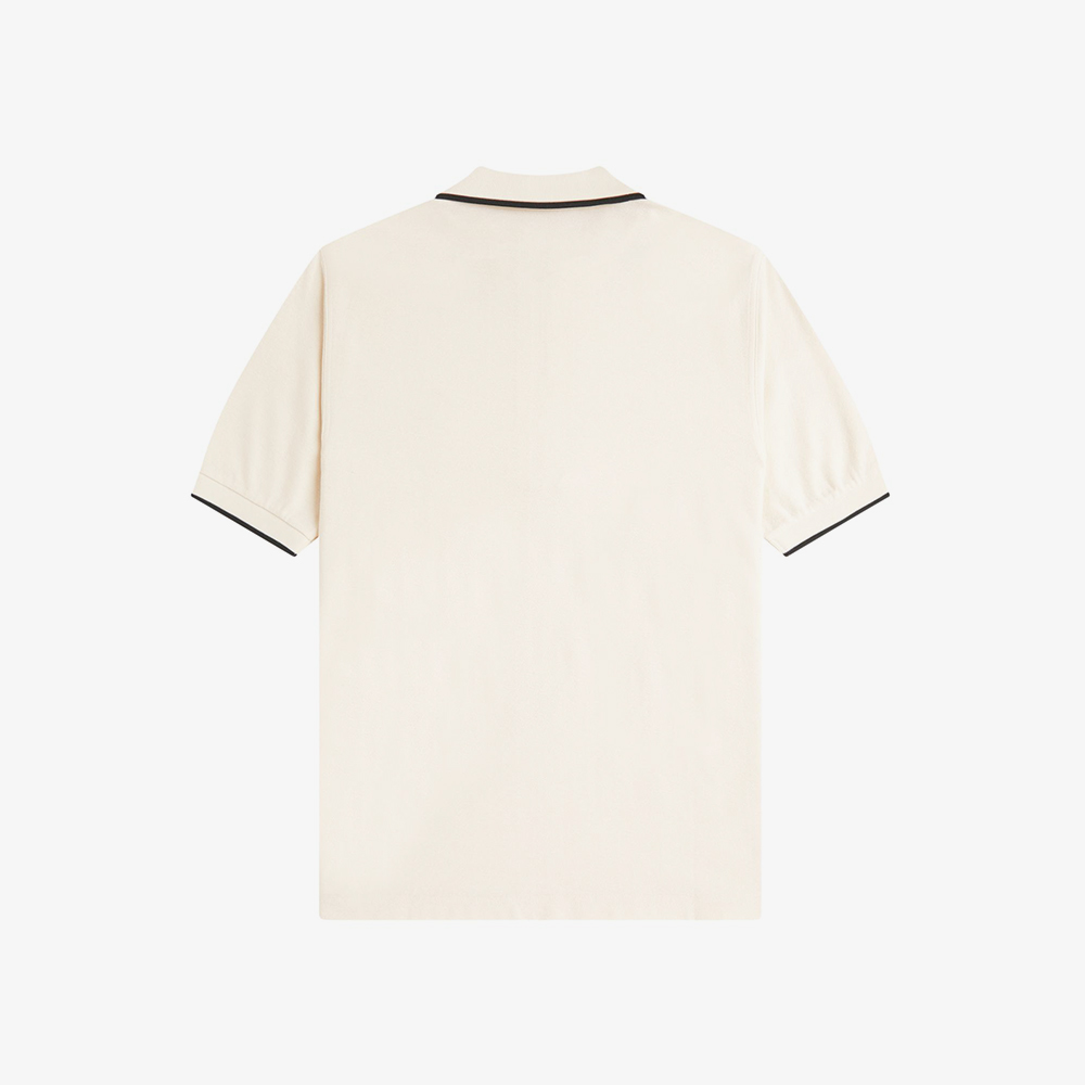 프레드페리 크레이프 피케 폴로 셔츠 에크루(Fred Perry Crepe Pique Polo Shirt Ecru) - 6