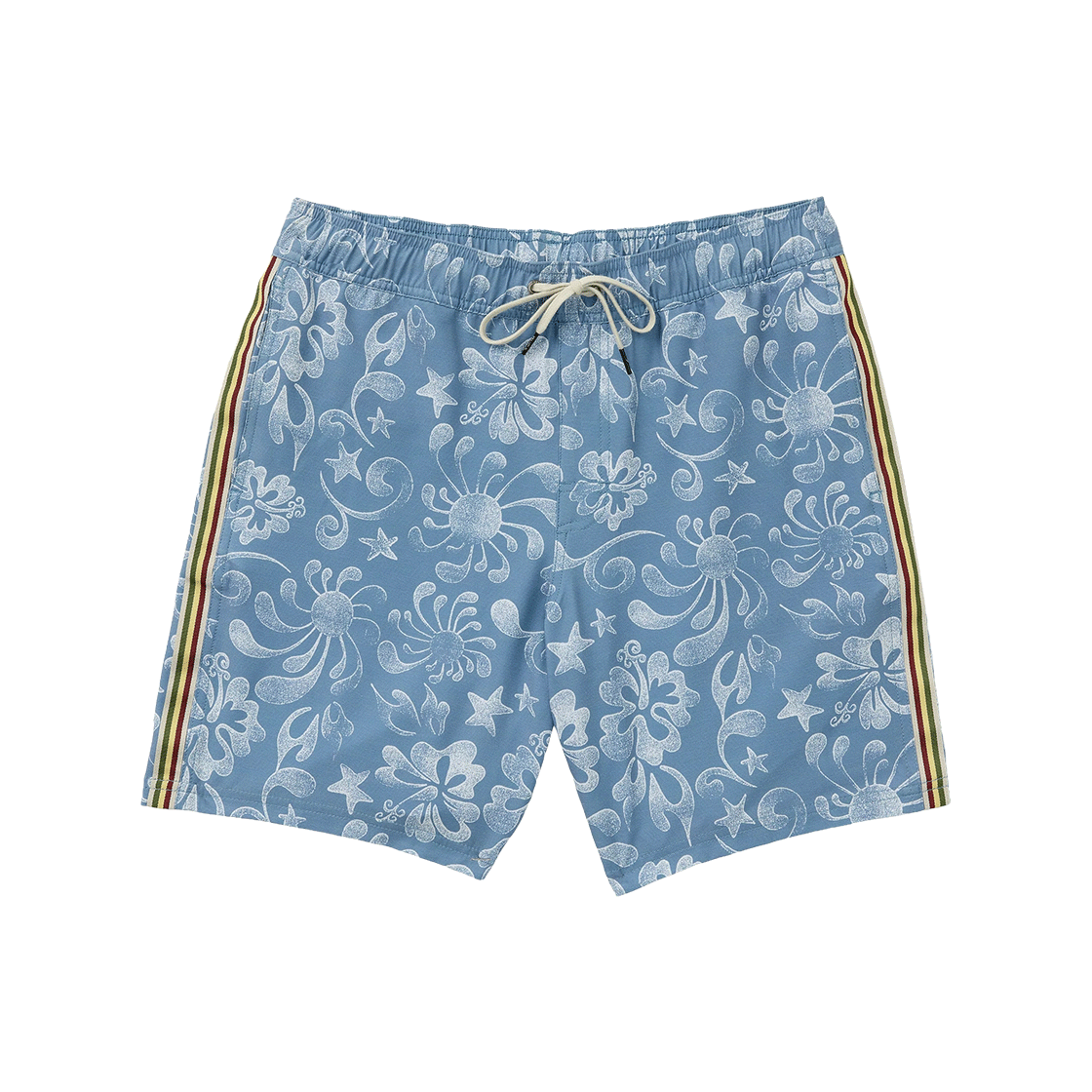 루카 남성 로컬 알로하 일레스틱 19인치 보드숏 (VG11BS033BEM)(RVCA Men Local Aloha Elastic 19-Inch Boardshorts (VG11BS033BEM))