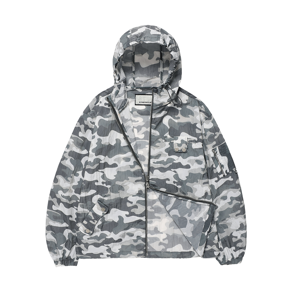 더바이닐하우스 립스탑 시어 윈드브레이커 카모(Thevinylhouse Ribstop Sheer Windbreaker Camo) - 3