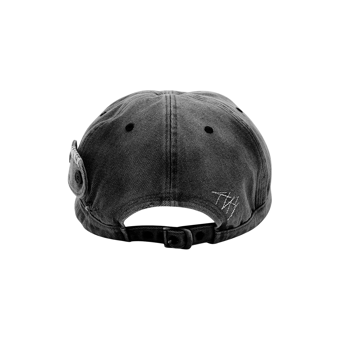 더바이닐하우스 로우 컨트리 볼캡 블랙(Thevinylhouse Raw Country Ball Cap Black) - 3