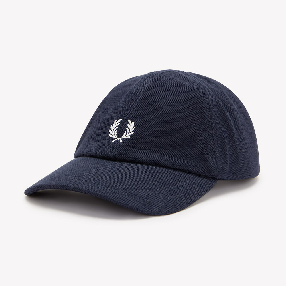 프레드페리 피케 클래식 캡 네이비 화이트(Fred Perry Pique Classic Cap Navy Snow White) - 5