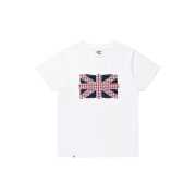 CAVISH Union Jack SS Tee White