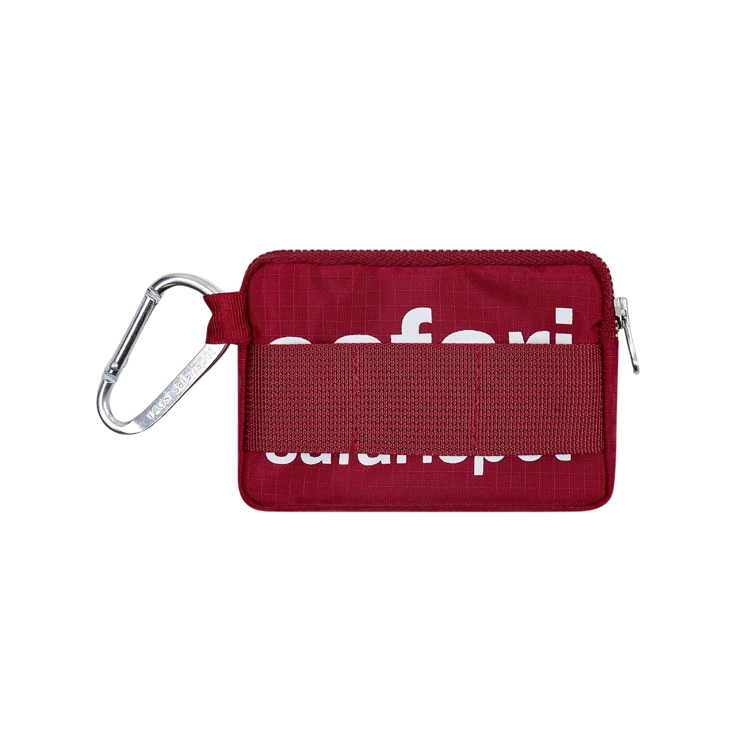 사파리스팟 베이직 사파리 키링 카드 지갑 버건디(Safarispot Basic Safari Keyring Card Wallet Burgundy)