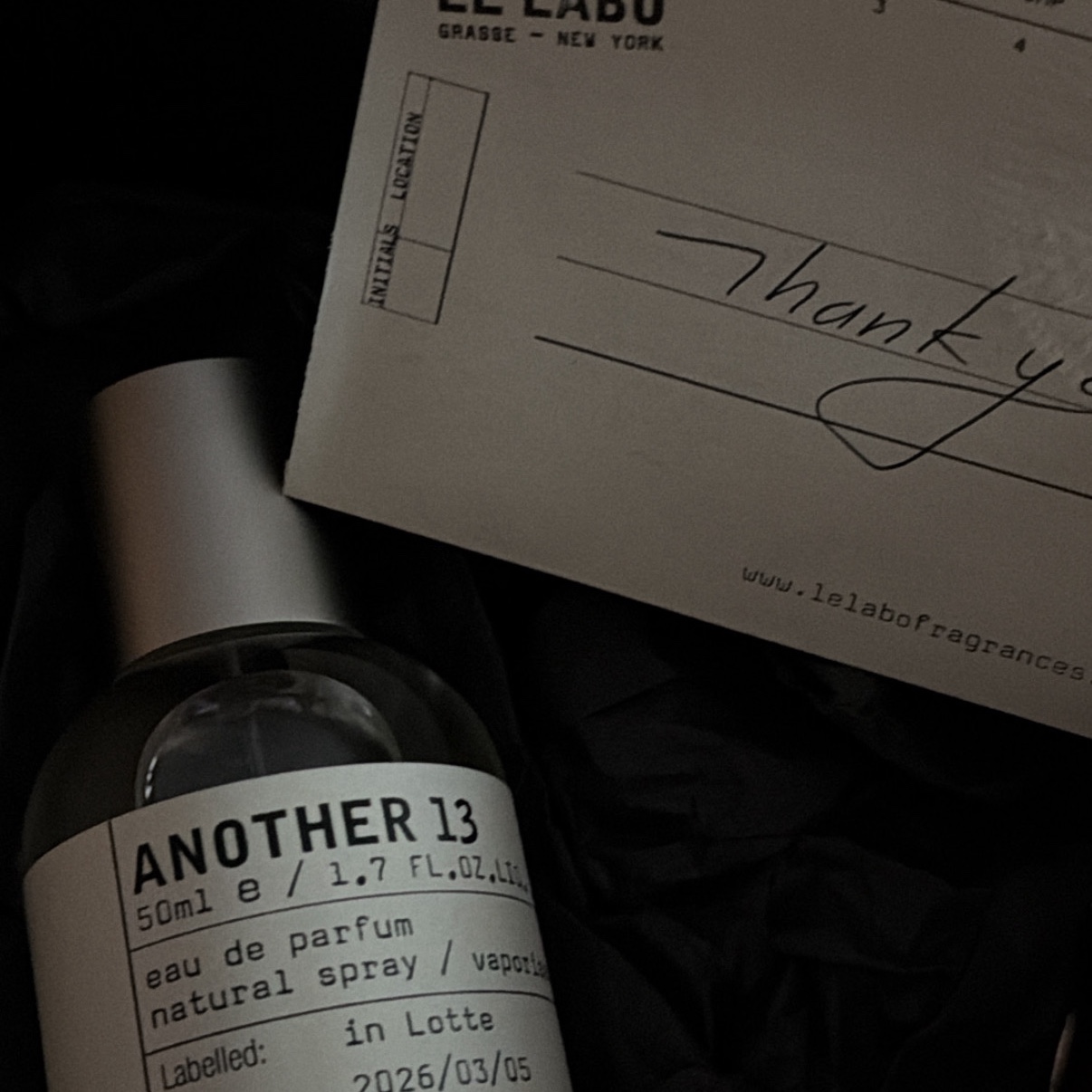 Le Labo Another 13 Eau De Parfum 50ml 착용 스타일