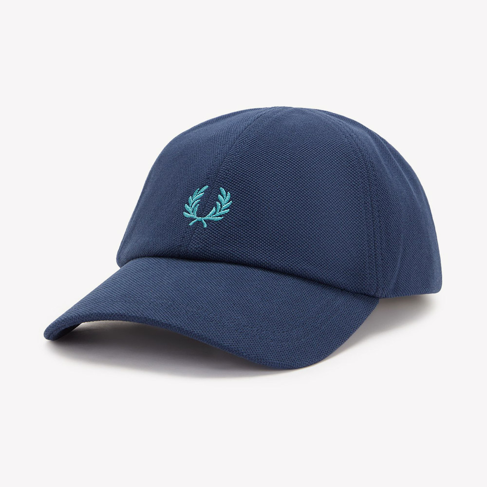 프레드페리 피케 클래식 캡 테니스블루 딥민트(Fred Perry Pique Classic Cap Tennis Blue Deep Mint) - 5