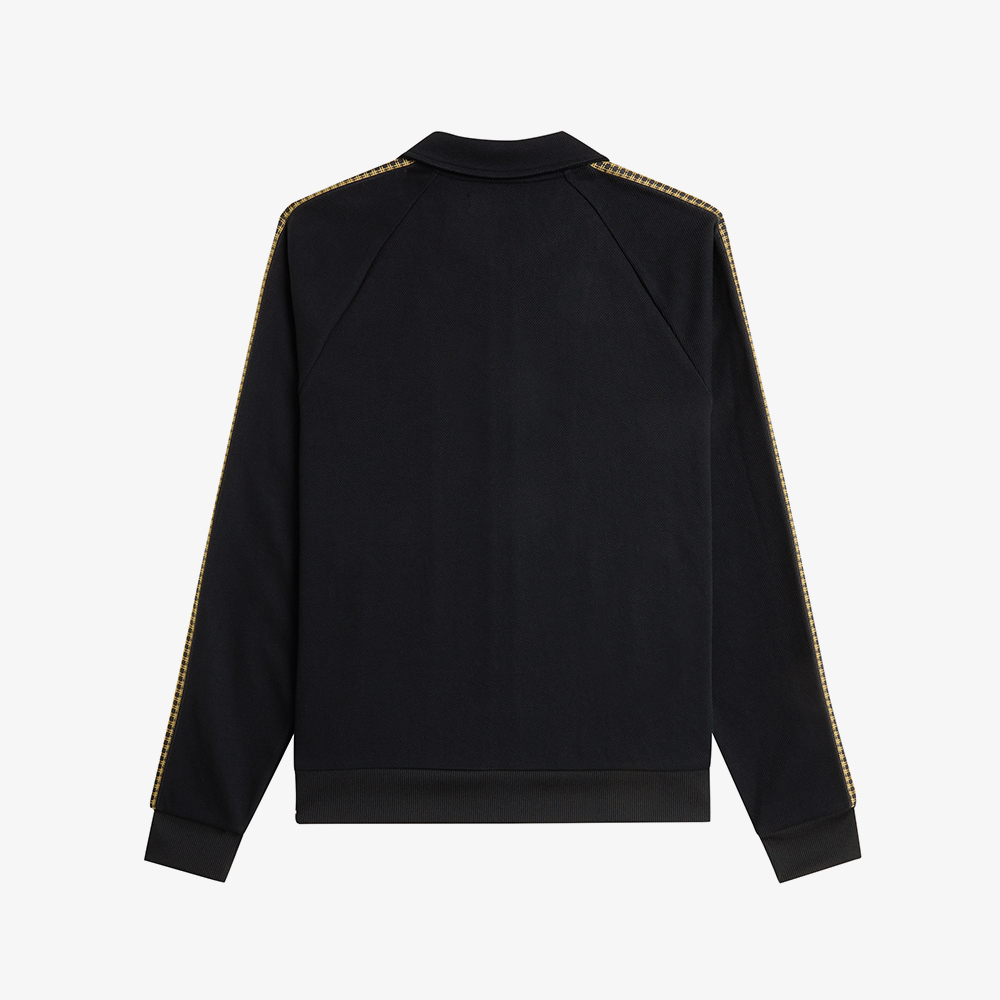 프레드페리 크로스 테잎 트랙 재킷 블랙(Fred Perry Cross Tape Track Jacket Black) - 6