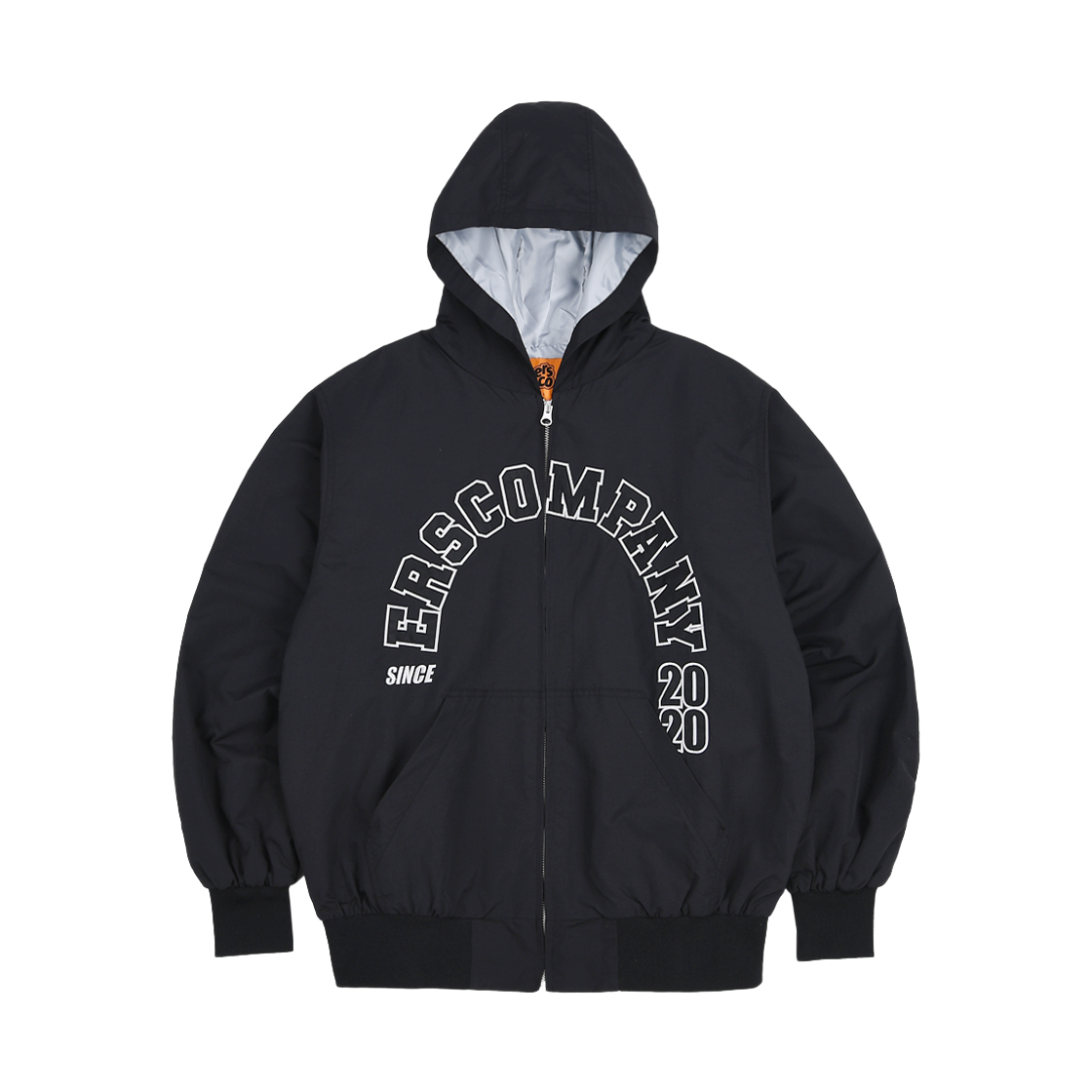 이알에스코 아치 로고 트랙 자켓 블랙(ersco Arch Logo Track Jacket Black)