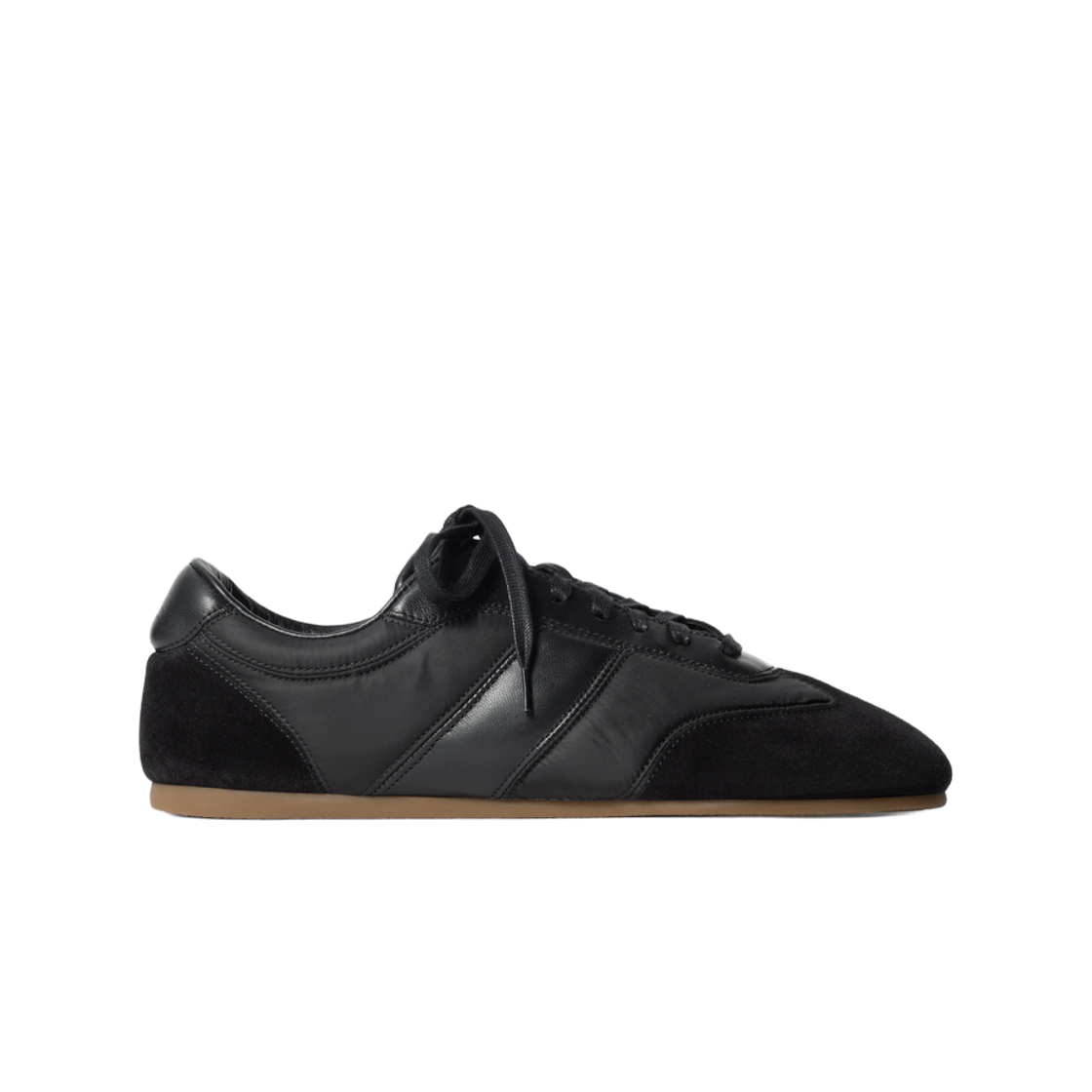 르메르 스웨이드 레더 소프트 러너 블랙(Lemaire Suede Leather Soft Runners Black) - 1
