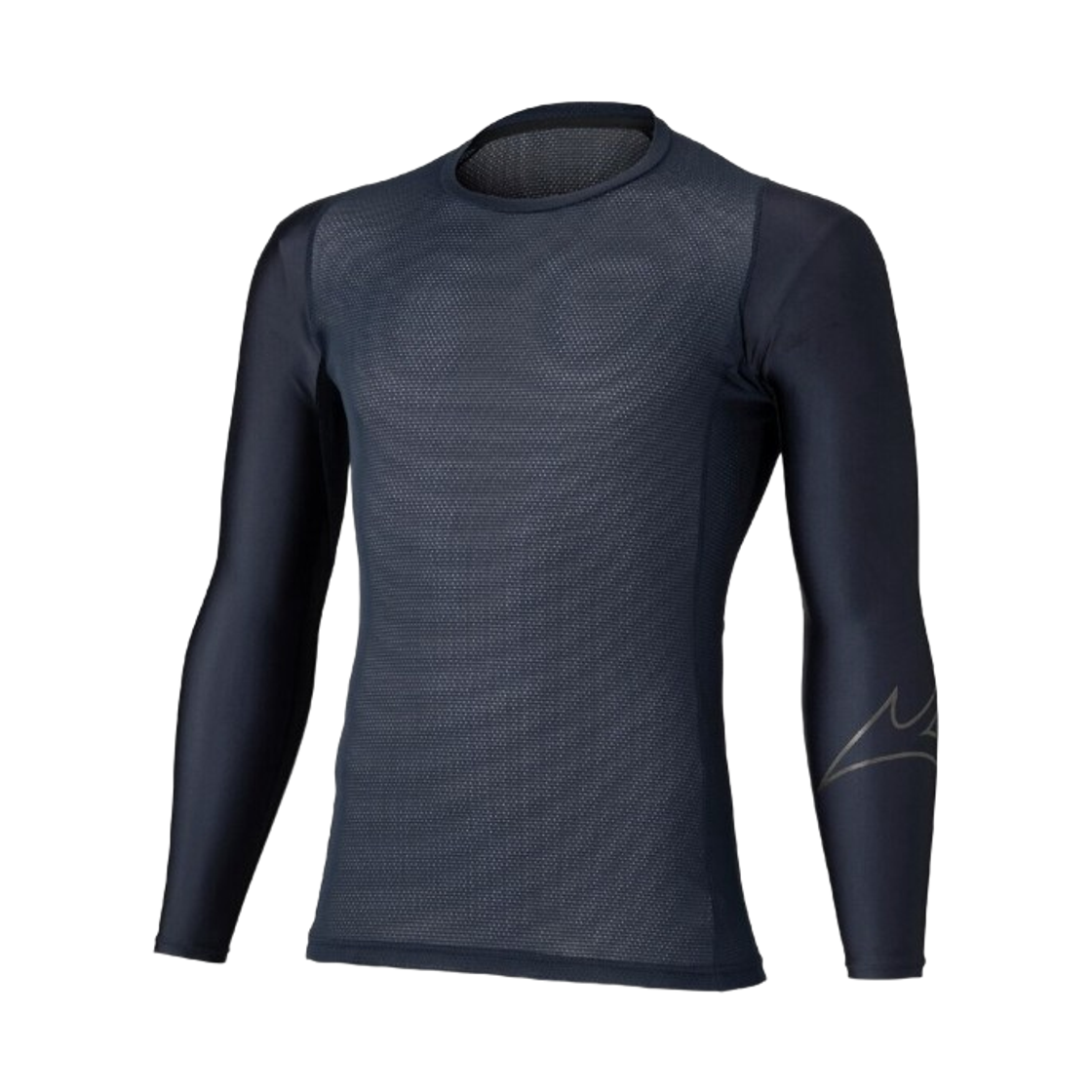 32MADA1014 Mizuno Dry Aeroflow Biogear Shirt Navy