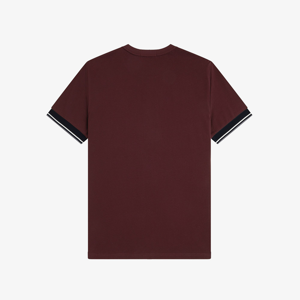 프레드페리 트윈 팁 커프 티셔츠 옥스블러드(Fred Perry Twin Tipped Cuff T-Shirt Oxblood) - 6