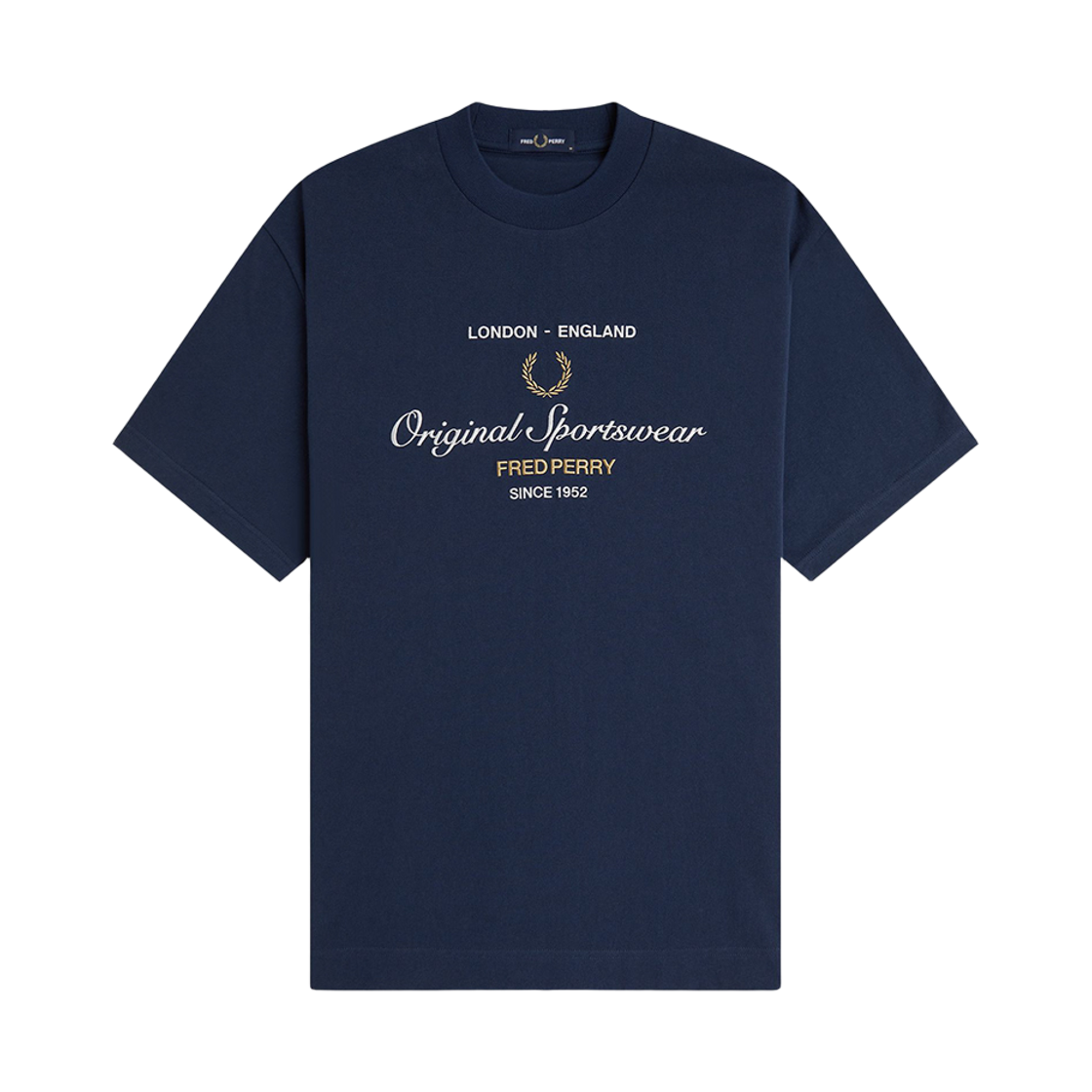 AFPM2612407-X86 Fred Perry Original Sportswear T-Shirt Tennis Blue