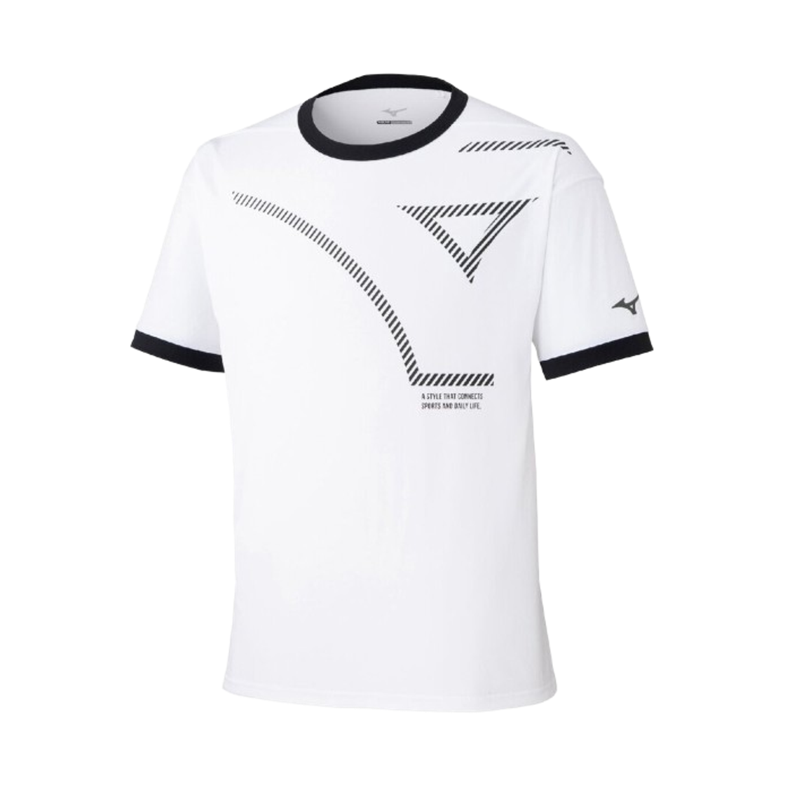 32MAD03301 Mizuno Stretch Soft Dry T-Shirt White