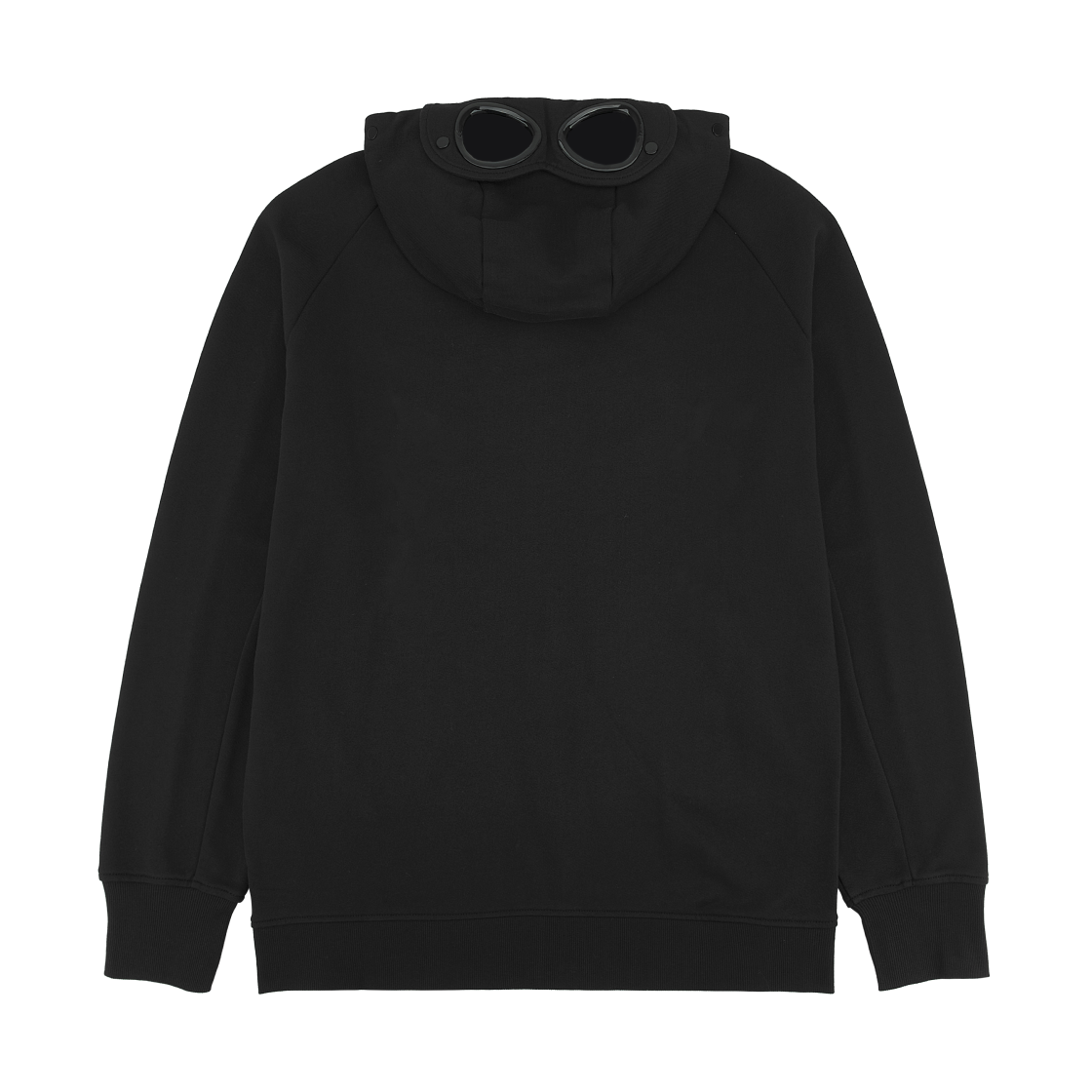 C.P. 컴퍼니 다이애그널 레이즈드 플리스 고글 스웨트셔츠 블랙 - 25FW(C.P. Company Diagonal Raised Fleece Goggle Sweatshirt Black - 25FW) - 2