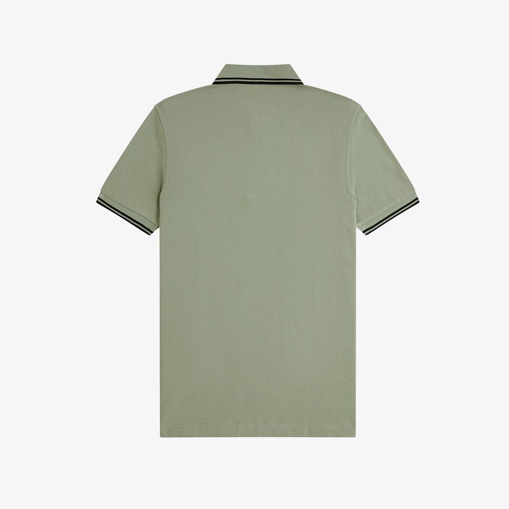 프레드페리 M3600 트윈 팁 프레드페리 셔츠 시그래스 블랙(Fred Perry Twin Tipped Fred Perry Shirt Seagrass Black) - 5