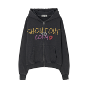 CONY Shout Out To CONY Graphic Hoodie / Charcoal