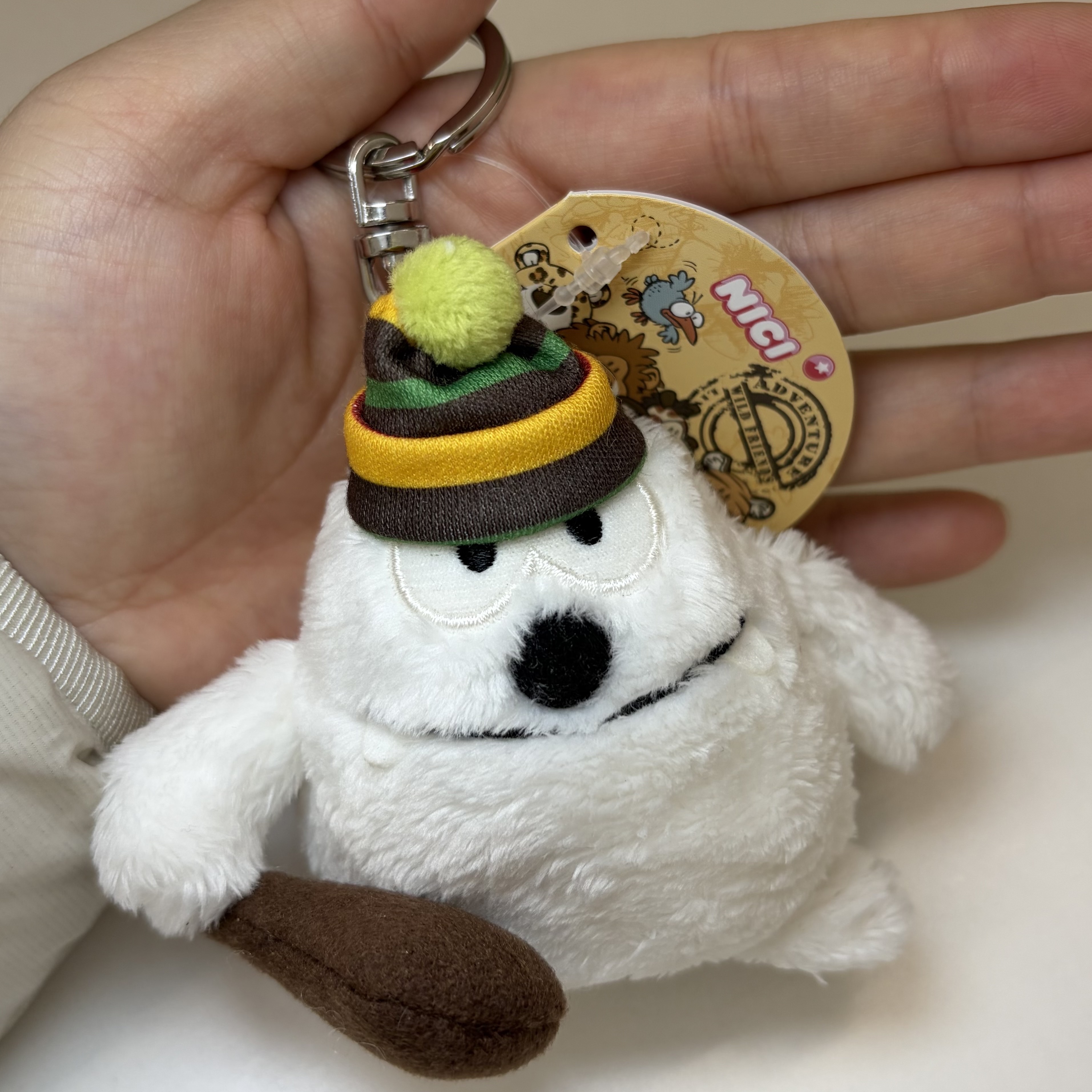 [KREAM 단독] NICI Hathunter 10cm with bobble hat, [KREAM 단독] NICI Hathunter 10cm with viking helmet 착용 스타일 - 1